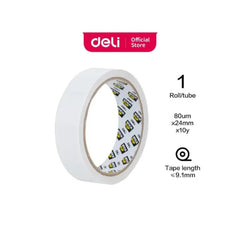 Deli Double-Sided Tape 24mm 10Y
