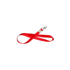 Nylon Lanyard & Metal Trigger Clip Pack Of 50, Red
