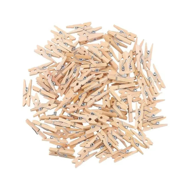 Wooden Clips Mini For Crafts