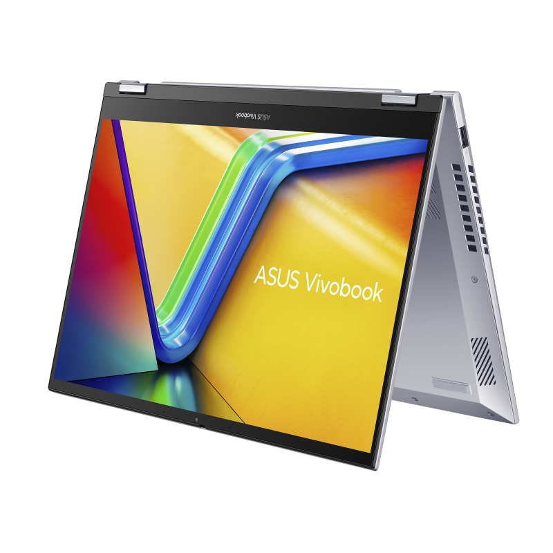 ASUS Vivobook S 14 Flip Core™ i5-1335U - Ram 16GB DDR4-Storage SSD 512GB -Graphic Intel Iris Xᵉ- Screen Touch 14" WUXGA FHD+ Touch- Stylus ASUS Pen Cool Silver