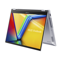 ASUS Vivobook S 14 Flip Core™ i5-1335U - Ram 16GB DDR4-Storage SSD 512GB -Graphic Intel Iris Xᵉ- Screen Touch 14" WUXGA FHD+ Touch- Stylus ASUS Pen Cool Silver