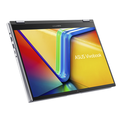 ASUS Vivobook S 14 Flip Core™ i5-1335U - Ram 16GB DDR4-Storage SSD 512GB -Graphic Intel Iris Xᵉ- Screen Touch 14" WUXGA FHD+ Touch- Stylus ASUS Pen Cool Silver