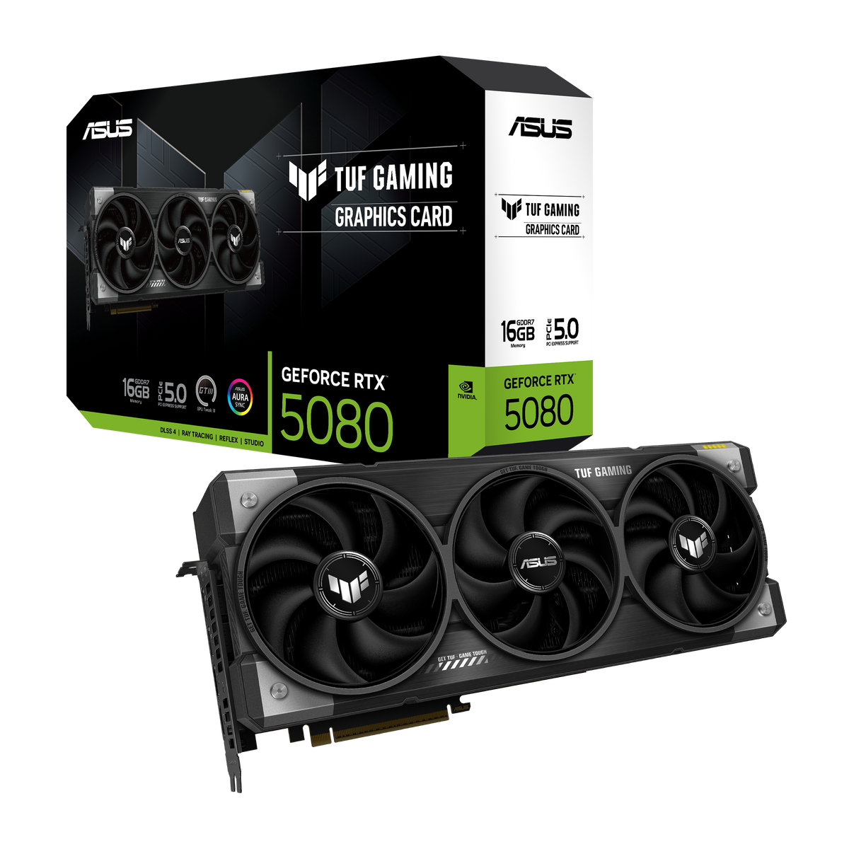 ASUS TUF Gaming GeForce RTX™ 5080 16GB GDDR7 - Graphics Card