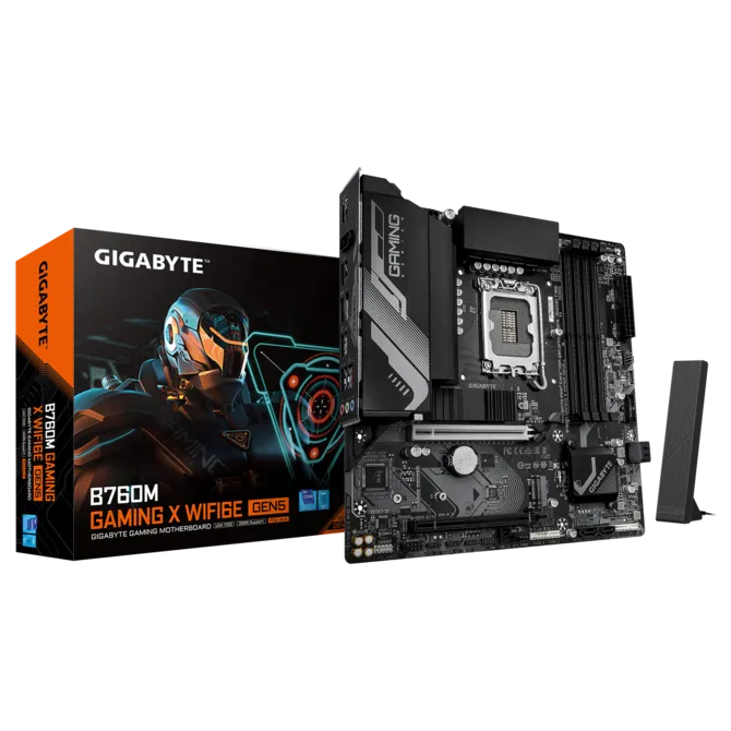 GIGABYTE B760M GAMING X WIFI6E GEN5 MOTHERBOARD