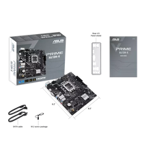 ASUS PRIME H610M-K (LGA 1700) , DDR5, PCIe 4.0, M.2 slot micro-ATX Motherboard