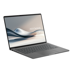 ASUS Zenbook 14 OLED NEW Snapdragon X Elite X1E 78 100 Processor Qualcomm Adreno GPU 16GB LPDDR5X Huge-Battery 14" FHD+ OLED Windows 11 Home - Iceland Gray