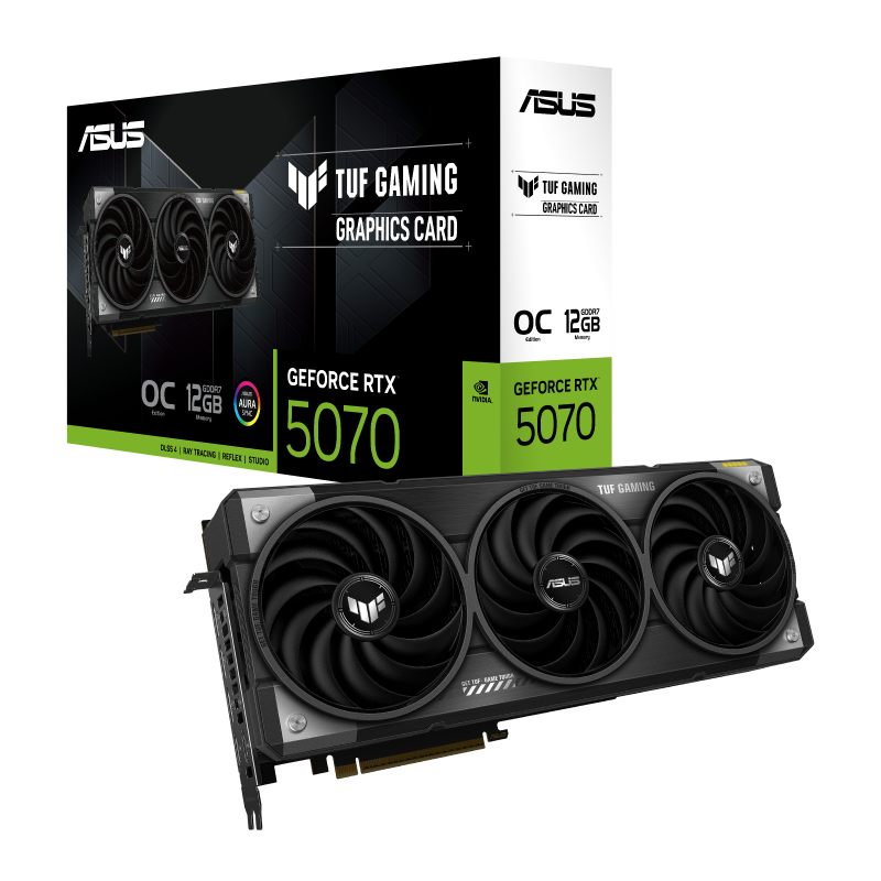 ASUS TUF RTX 5070 O12G Gaming - Graphics Card
