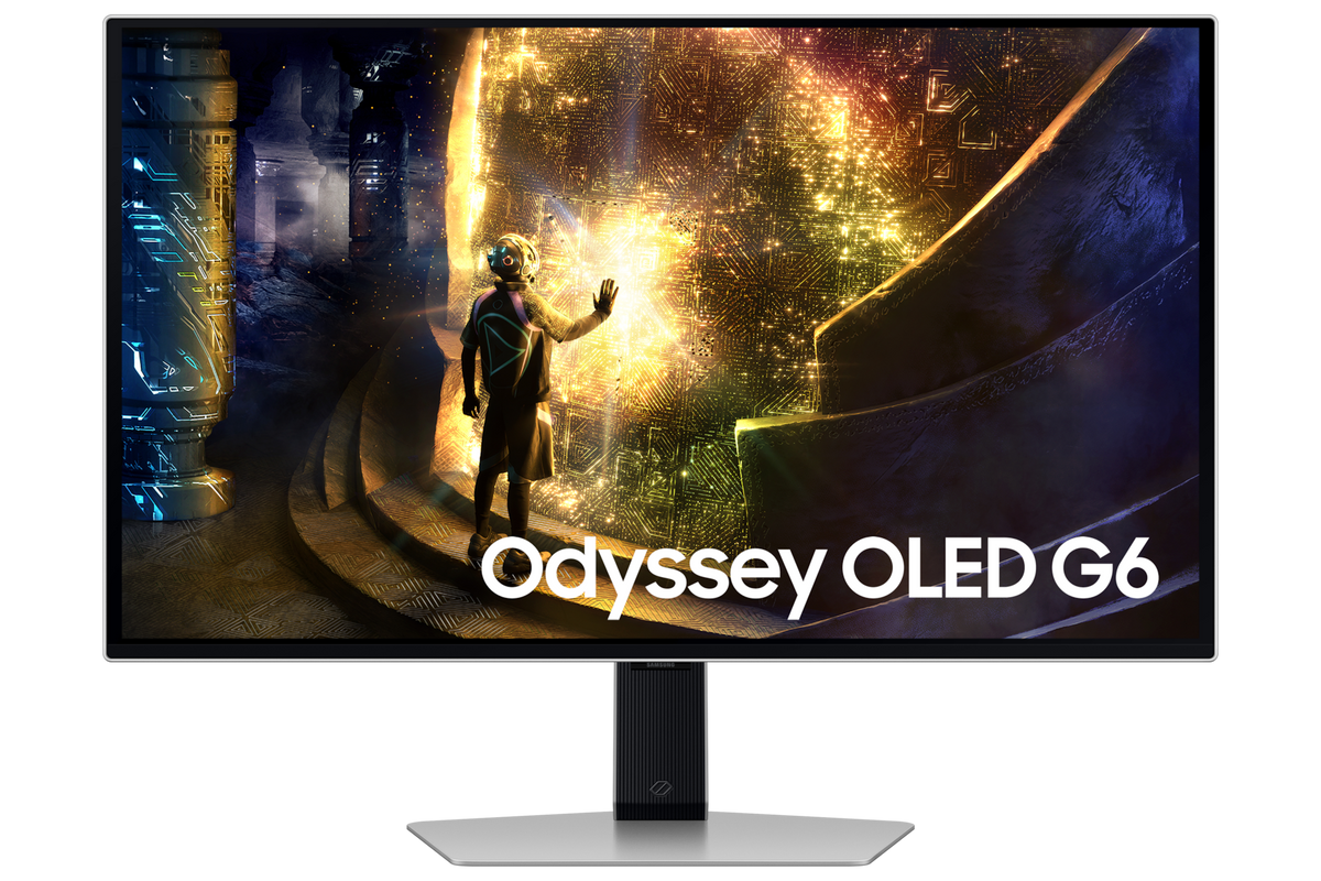 Samsung Odyssey OLED G6 (DG612) 27" Flat 2K 240Hz, HDR10+ HDMI 2.1, G-Sync