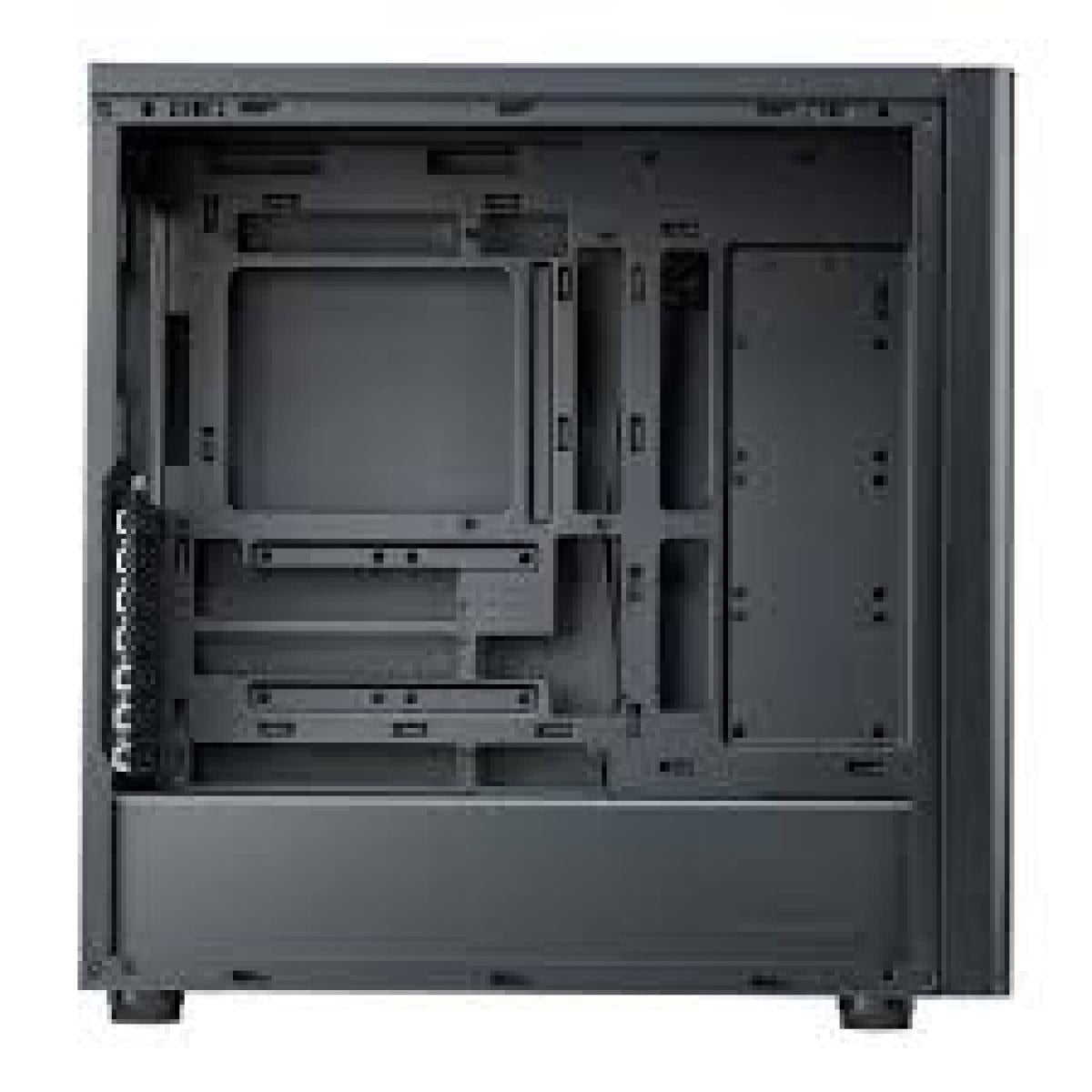 Cooler Master ARGB PC case for desktop computer builds and component installation