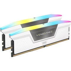 Corsair VENGEANCE 64GB (2x32GB) 6000MHz RGB DDR5 Ram White