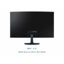 Samsung S3 Essential (D362) 24" Full-HD, VA Curved Monitor, 100Hz, 4MS (GTG), Narrow Border Design, Eye-Care Mode & Flicker Free