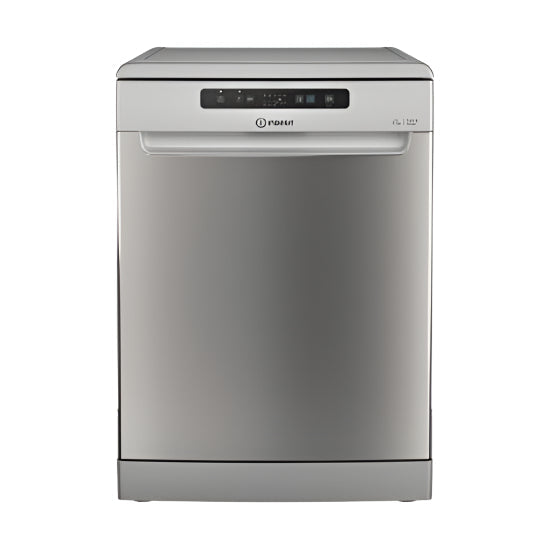 Indesit Dishwasher Freestanding A+++, 9Programmes, 14Sets, Auto Open Door, Stainless Steel - DFO 3T133 A F X