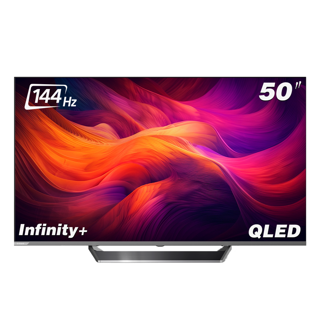 Infinity+ 50″ G-Guard 4k QLEDTV google TV