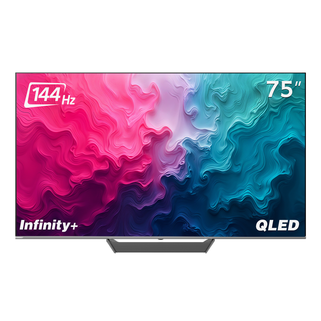 Infinity+ 75″ G-Guard 4k QLEDTV google TV