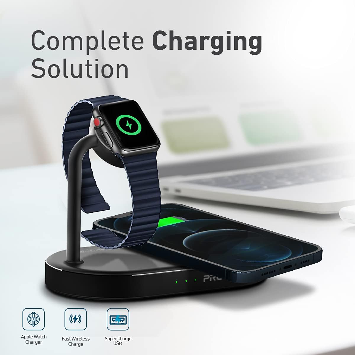 Promate wireless charger for device charging
