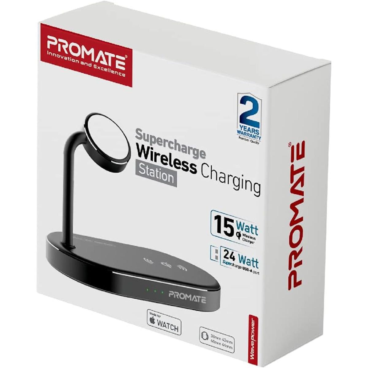 Promate wireless charger for device charging