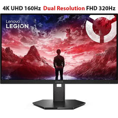 Lenovo Legion 27u 10 27 Inch 4k 160hz & Fhd 320hz Dual Resolution 0.5ms Ips Gaming Monitor (lift, Tilt, Pivot, Swivel Stand) (hdmi 2.1)
