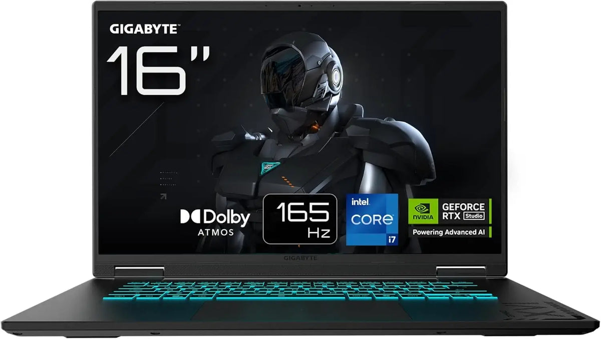 GIGABYTE A16 Gaming Laptop - Intel Core i7-13620H - NVIDIA RTX 4050 6GB - 16-inch IPS WUXGA FHD+ 165Hz