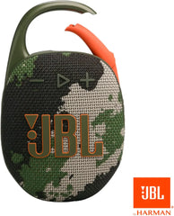 JBL Clip 5 Portable Bluetooth Speaker - Squad