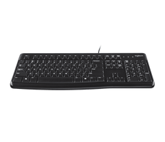 Logitech K120 USB Keyboard Spill-Resistant with Quiet Typing