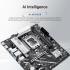 ASUS PCIe motherboard for desktop computer builds