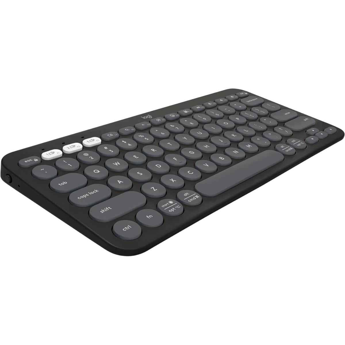 Logitech Pebble Keys 2 K380s Multi Device Bluetooth Customizable Shortcuts Slim & Portable For Windows, Macos & Android Arabic / English