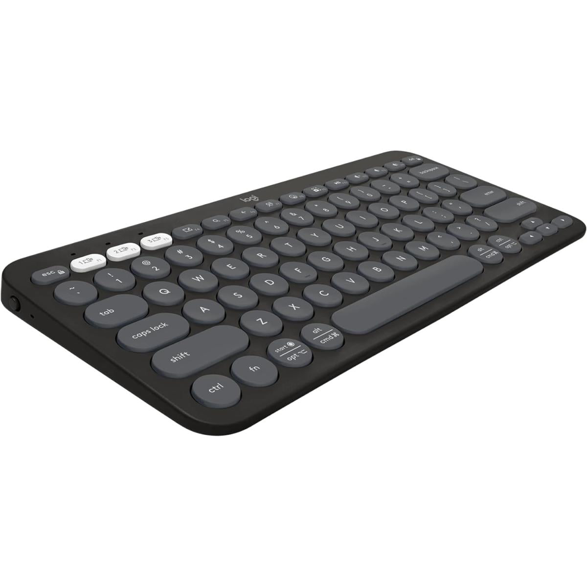 Logitech Pebble Keys 2 K380s Multi-Device Bluetooth Customizable Shortcuts Slim & Portable For Windows, macOS & Android Arabic / English