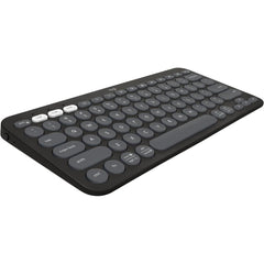 Logitech Pebble Keys 2 K380s Multi-Device Bluetooth Customizable Shortcuts Slim & Portable For Windows, macOS & Android Arabic / English