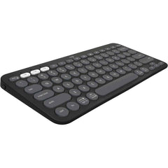 Logitech Pebble Keys 2 K380s Multi Device Bluetooth Customizable Shortcuts Slim & Portable For Windows, Macos & Android Arabic / English