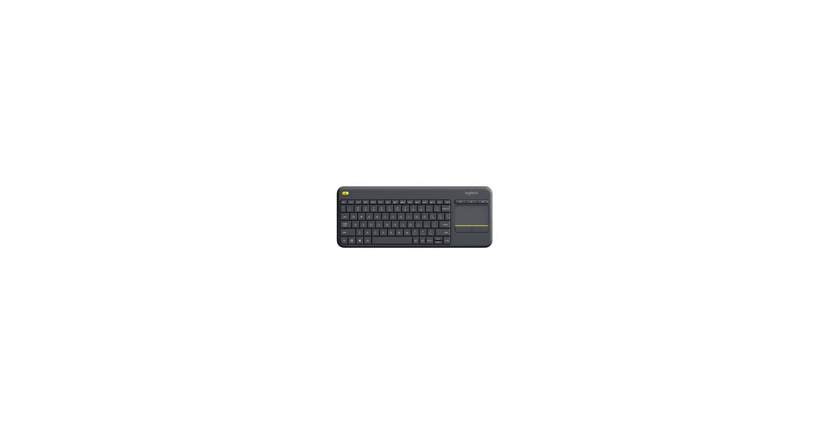 Logitech K400 Plus TV Wireless Touch Keyboard -Dark