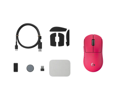 Logitech PRO X SUPERLIGHT 2c LIGHTSPEED Wireless Gaming Mouse Magenta