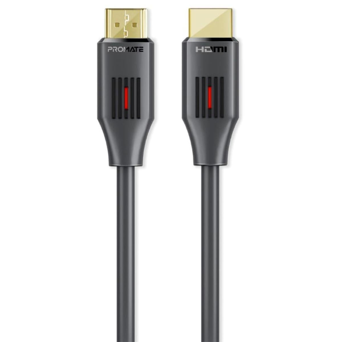Promate ProLink4K60-300 HDMI 2.0 Cable 4K@60Hz Slim 3m 3D Video Support 18Gbps Bandwidth Ethernet Support & Gold-Plated Connectors