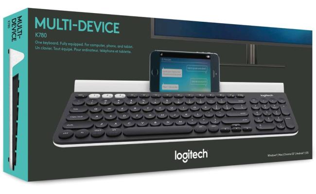 Logitech K780 Multi Device Bluetooth For Computer Phone & Tablet Flow Cross Computer Control Compatible English Logitech K780 Multi Device Bluetooth For Computer Phone & Tablet Flow Cross Computer Control Compatible English