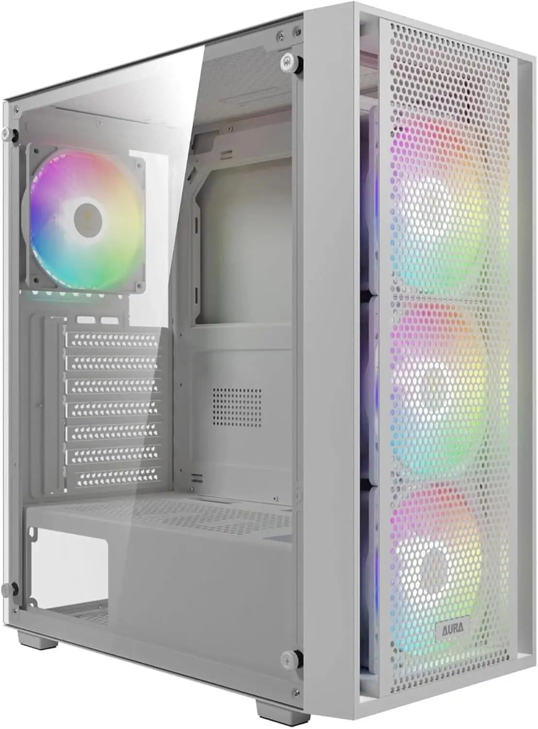 Gamdias Aura Gc2 Elite Argb Tower Gaming Case White Gamdias Aura Gc2 Elite Argb Tower Gaming Case White