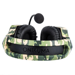 ONIKUMA K8 ARMY CAMOUFLAGE GAMING HEADSET STEREO SURROUND WITH MICROPHONE