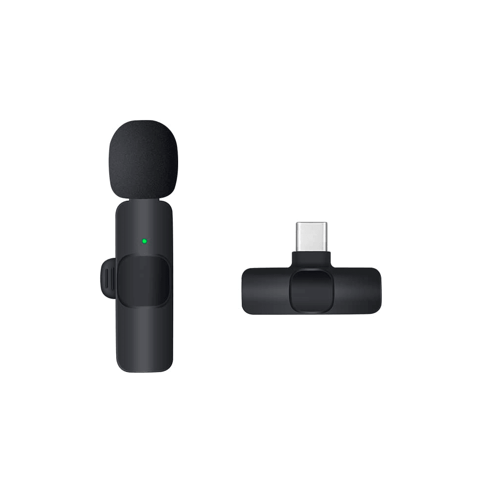 K8 Wireless Collar Mic Iphone/android & Type c