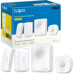 Tapo T30 Kit Smart Sensor Starter Kit, Includes Tapo H100, Tapo T100, Tapo T110, Motion Deteion, Window & Door Proteors W/ Instant Alerts & App Notification & Easy Installation