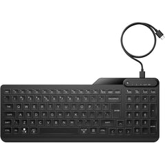 HP 405 Multi-Device Backlit Wired Keyboard – Black