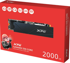 ADATA XPG GAMMIX S50 CORE 2TB PCIe Gen4 M.2 SSD