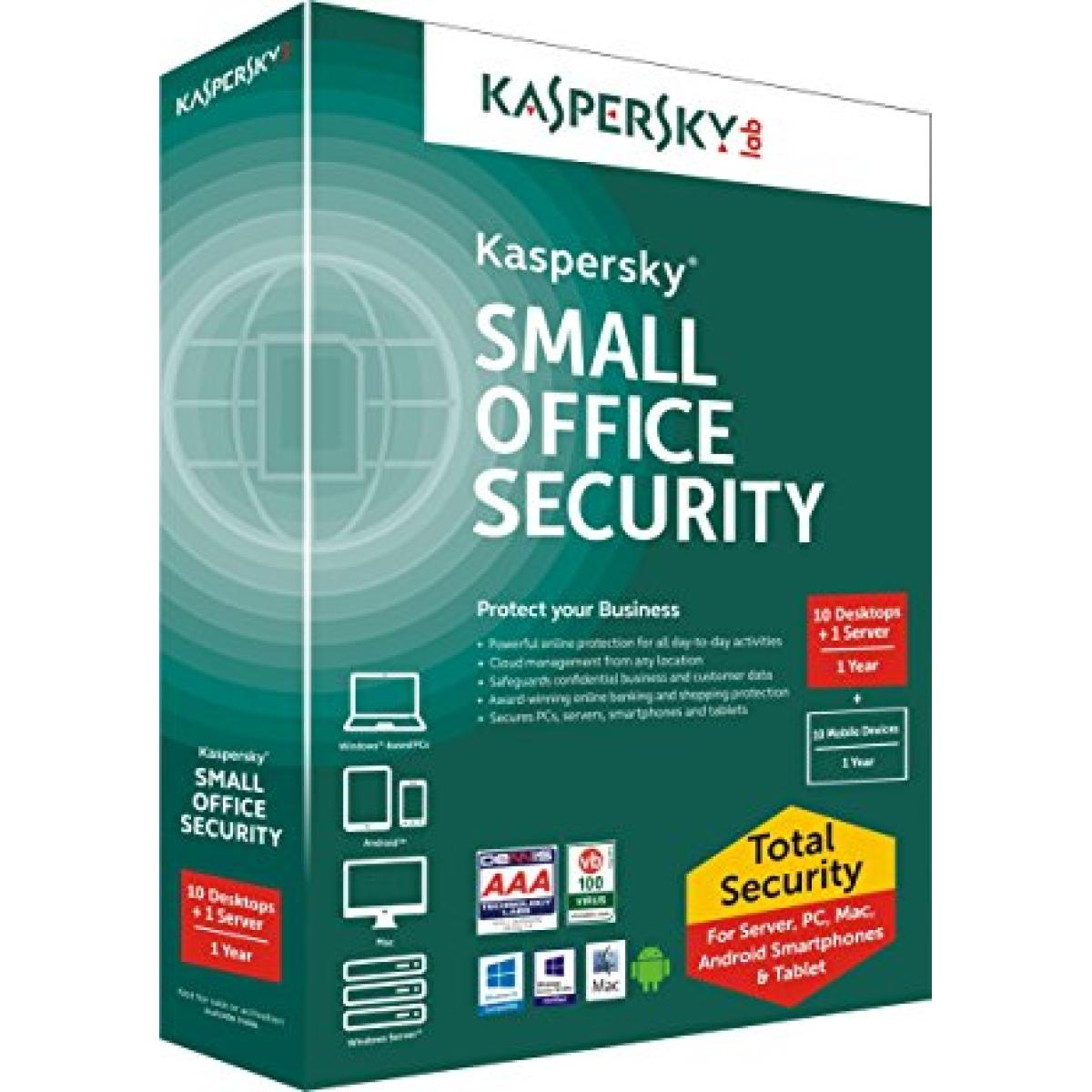 KASPERSKY software for electronics hardware