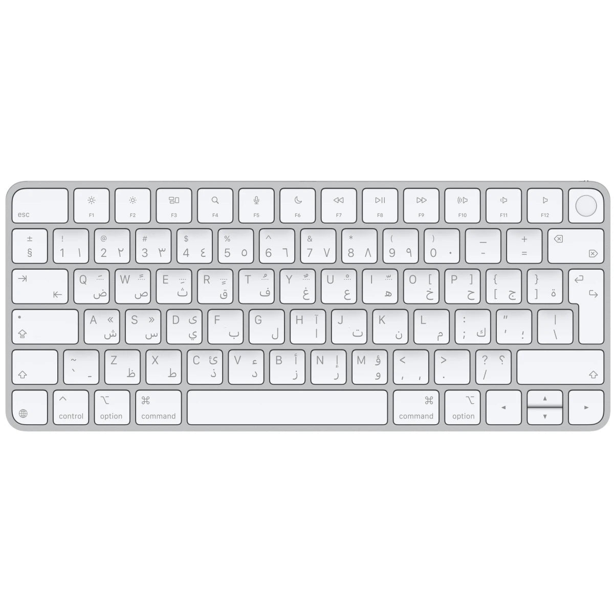 Apple Magic 2024 (USB–C) Keyboard with Touch ID w/o Numeric Keypad with Apple Silicon Arabic & English Layout