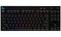 Logitech G Pro Mechanical Gaming Keyboard Backlit Keys Romer-G Clicky