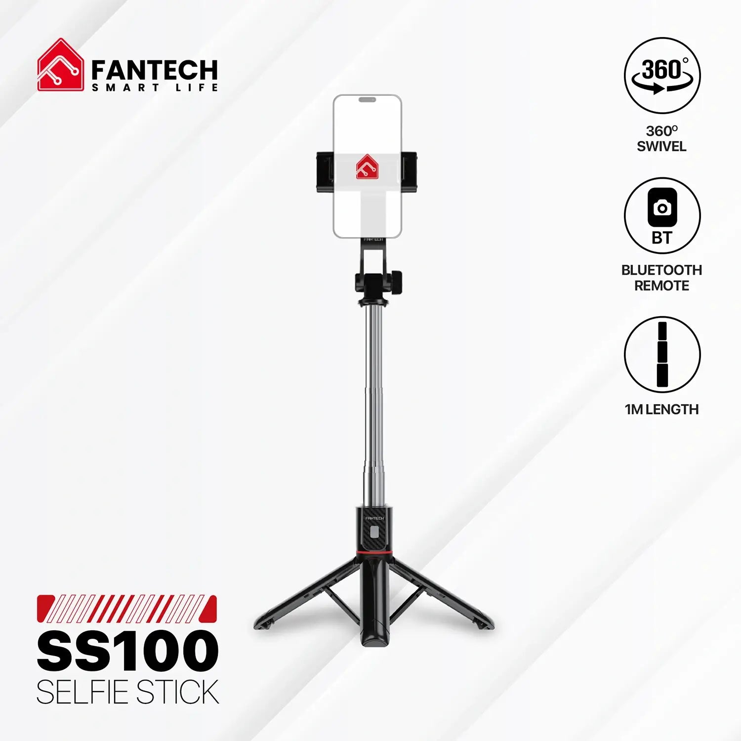 Fantech device stand for phone and tablet support
