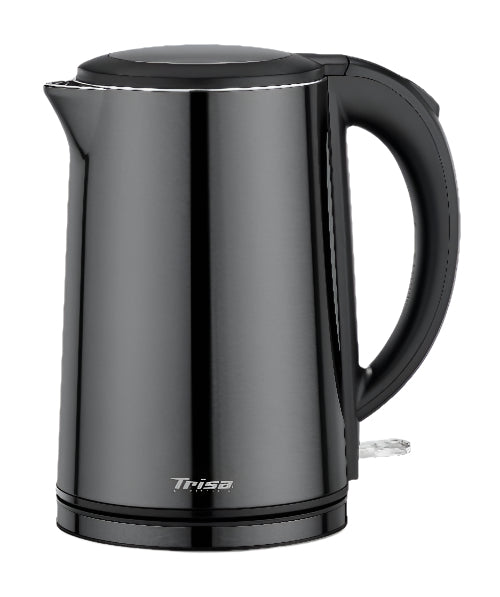 Trisa Electric Kettle Comfort Touch, 1.5Lit, 2200Watts, Black - 6454.4312