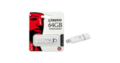 Kingston DTIG4/64GB USB 3.0 Stick Data Traveler (White+Purple)