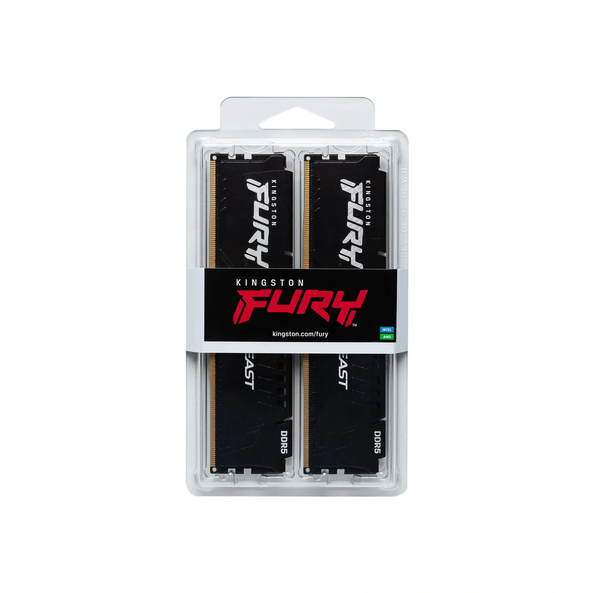 Kingston FURY Beast 32GB (2 x 16GB) 6000MHz DDR5 PC RAM - CL30