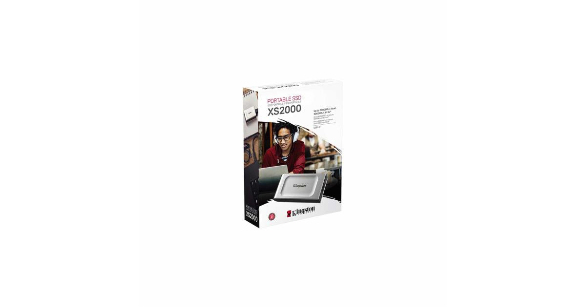 Kingston XS2000 500GB High Performance Pocket-Sized External SSD USB C
