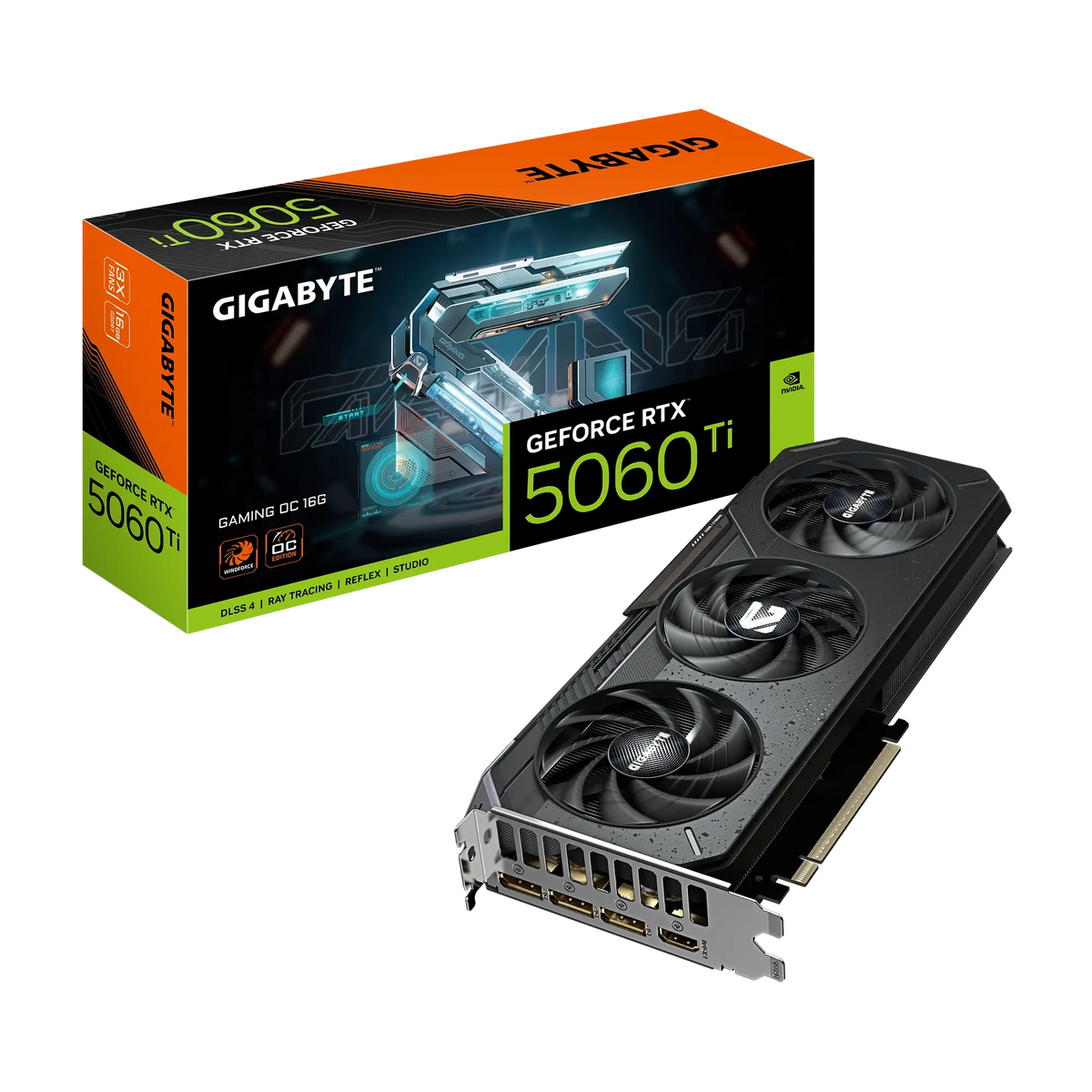 Gigabyte Geforce Rtx 5060 Ti Gaming Oc 16gb Gddr7 Graphics Card