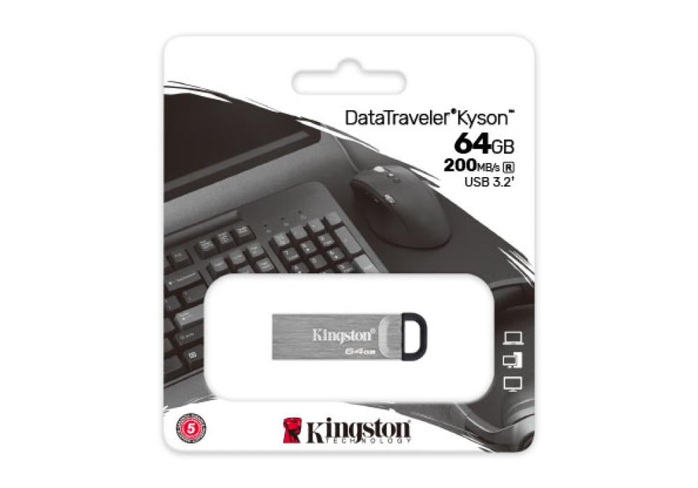 Kingston Flash 64GB DataTraveler Kyson - USB 3.2