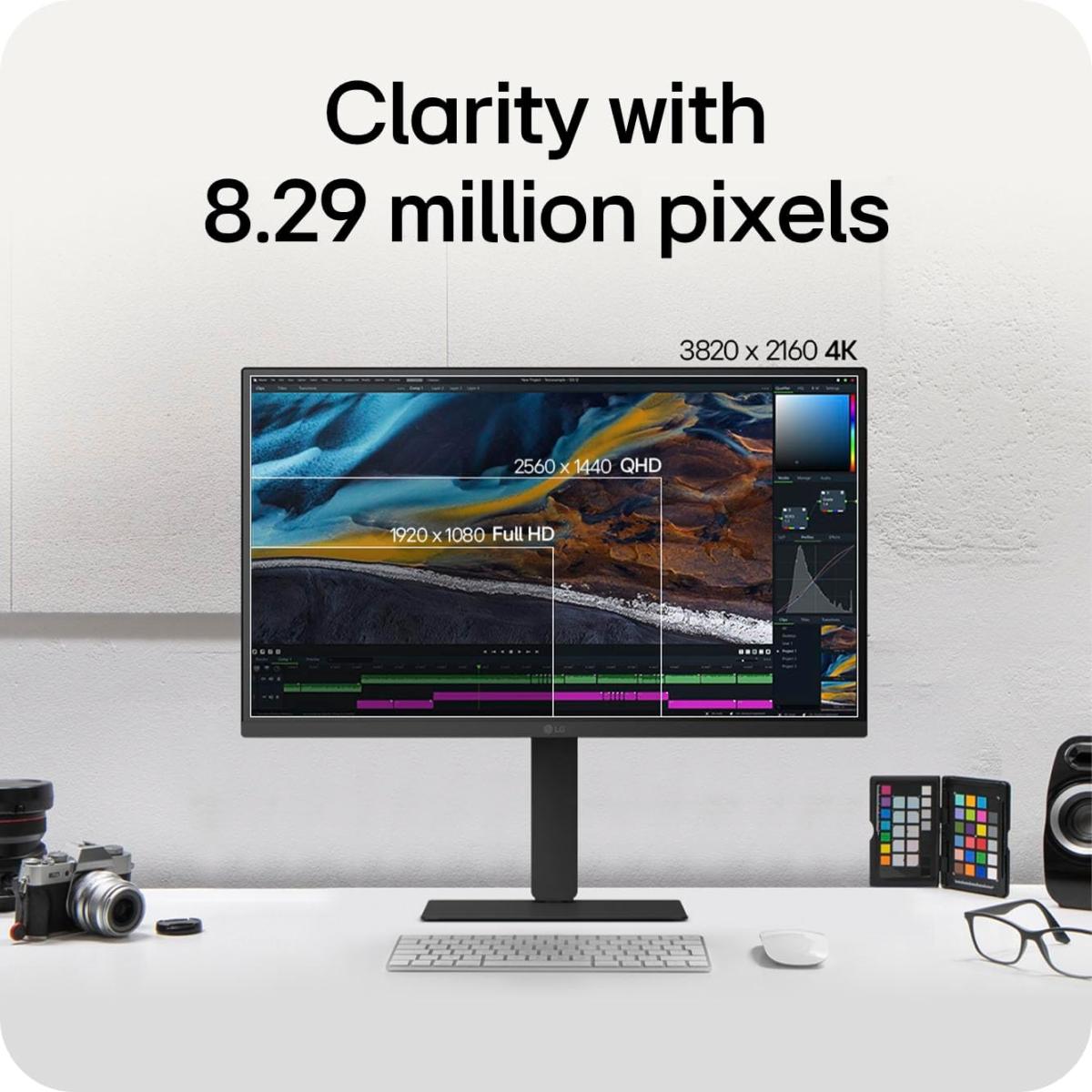 LG 4K monitor for display setup